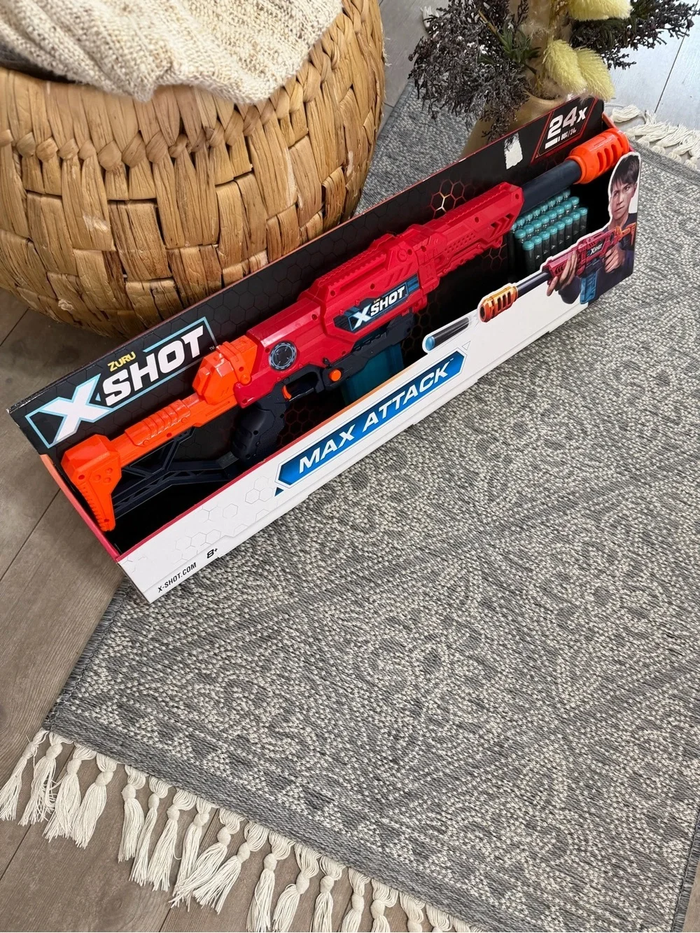 New Zuru X-Shot Max Attack Foam Dart Gun